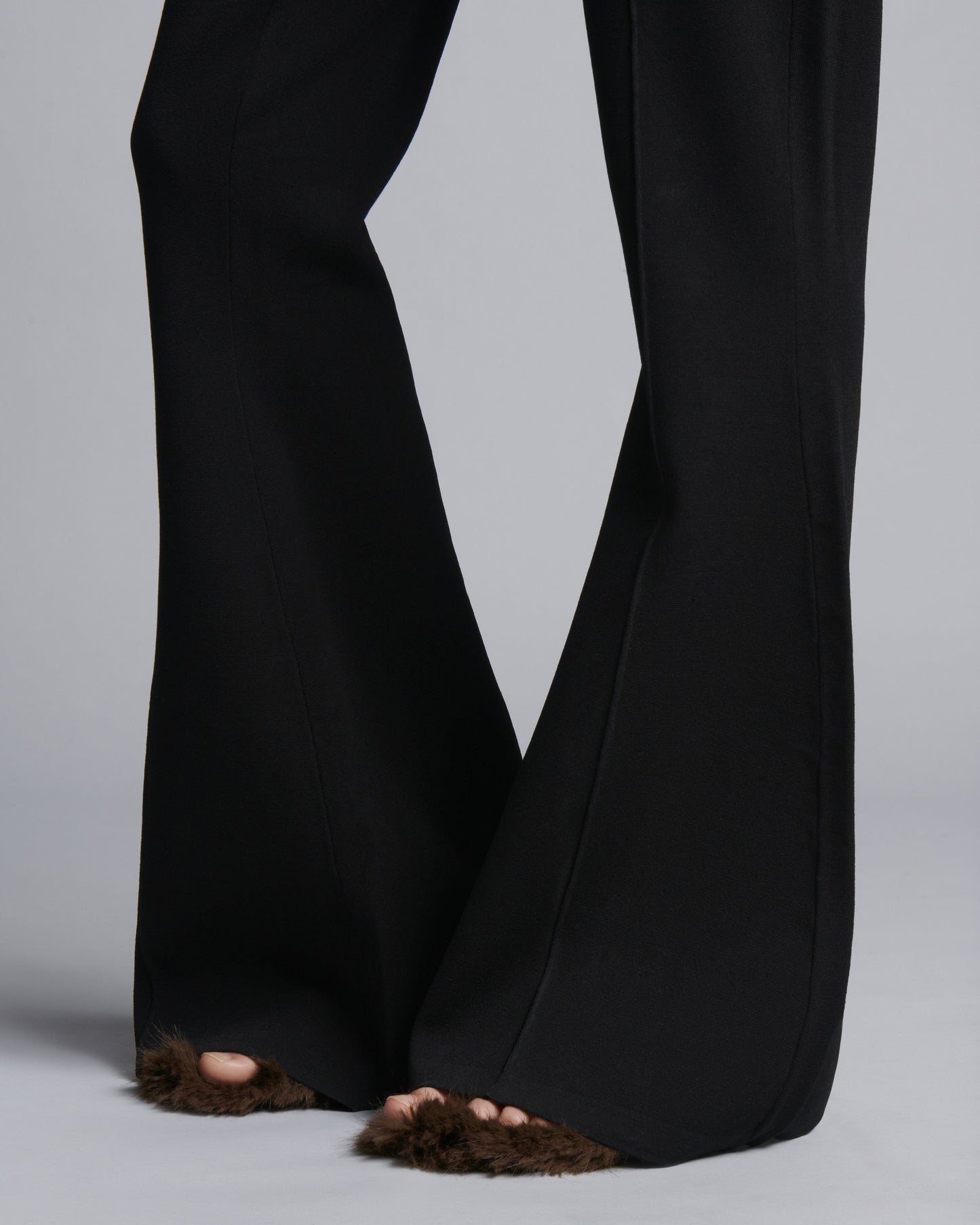 Flared Viscose Pants
